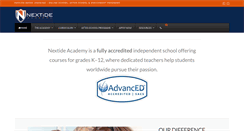 Desktop Screenshot of nextideacademy.org