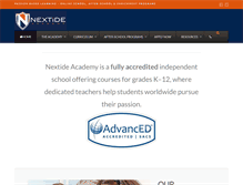 Tablet Screenshot of nextideacademy.org